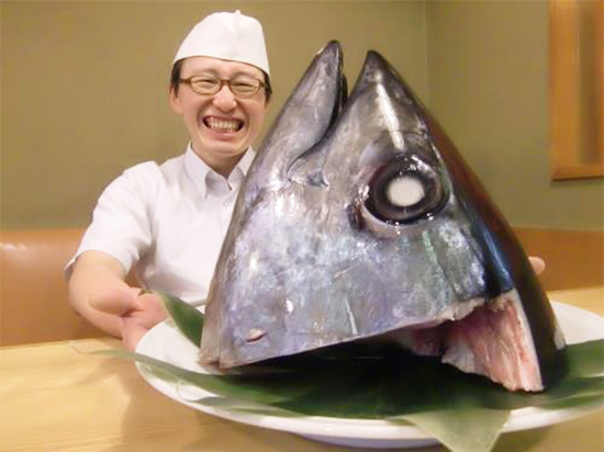 まぐろ兜入りお料理コース